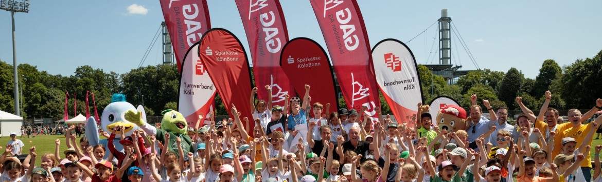 5000 Kinder beim 13. Kölner KinderSportFest